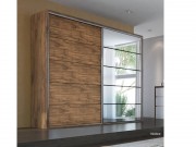 Guarda Roupa Armario Roupeiro Dalla Costa TW103E Espelhado 02 Portas 2.67 m